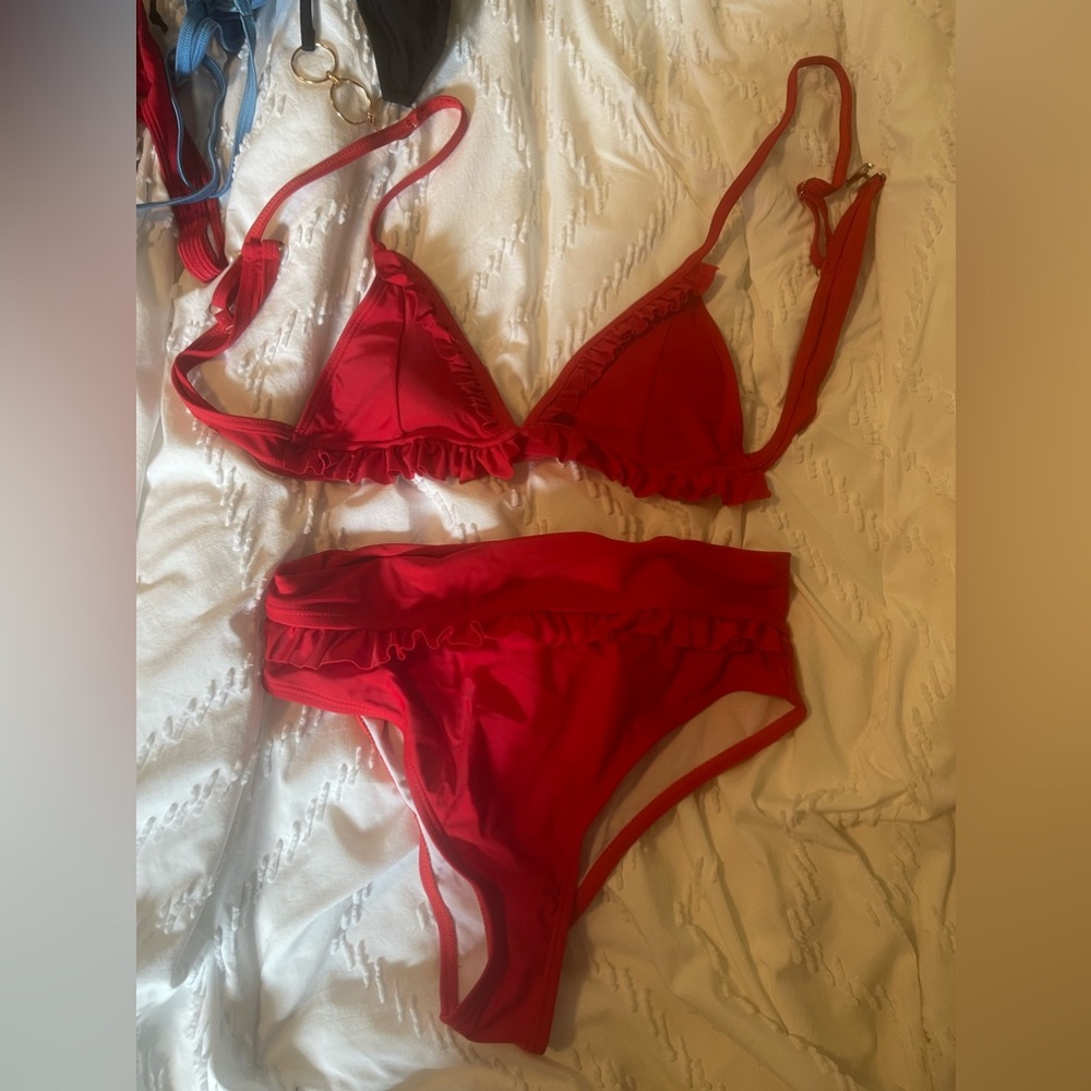 Red bikini
